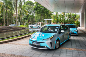 alt="Doctor Anywhere Doctor House Call Singapore service vehicles"