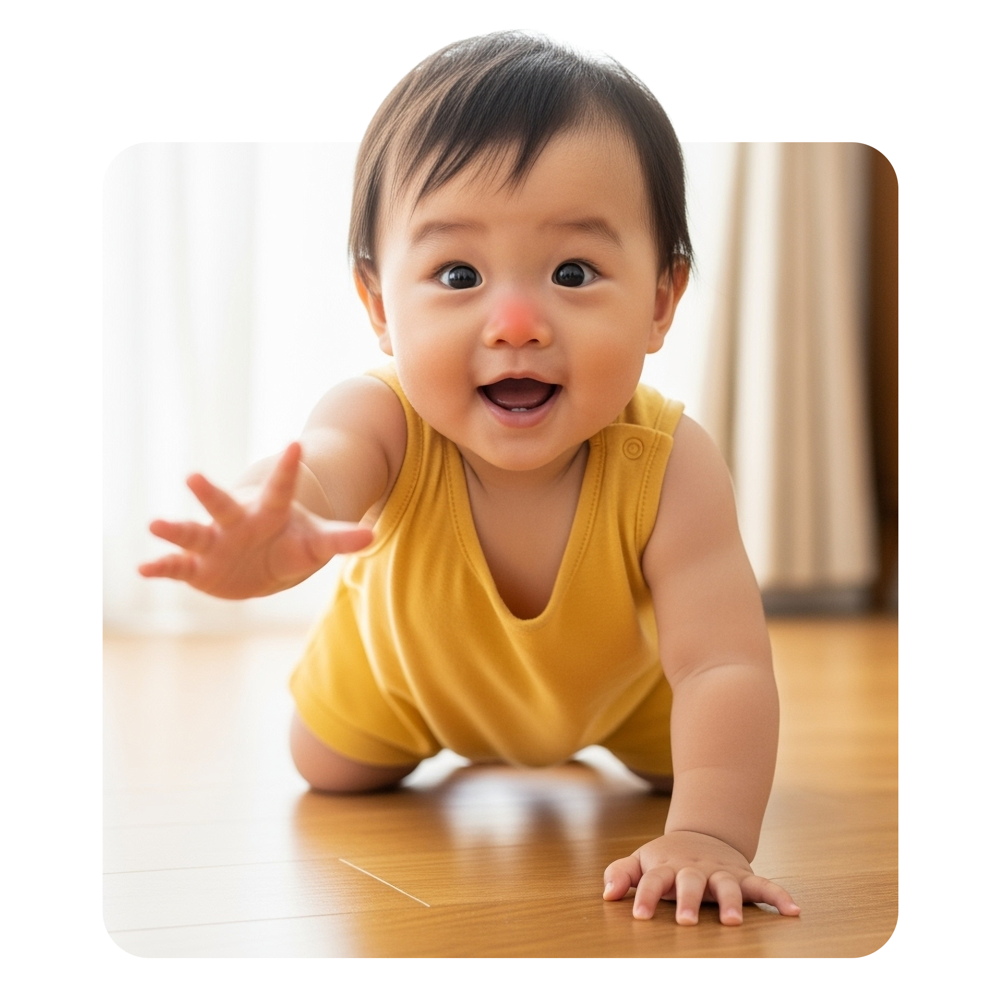 Baby with RSV awareness