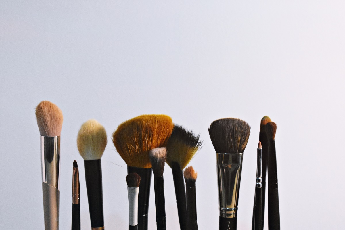 Clean your make up brushes regularly.