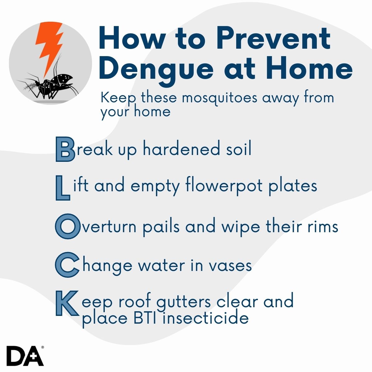 Prevent Dengue at Home in Sinagpore with these simple steps