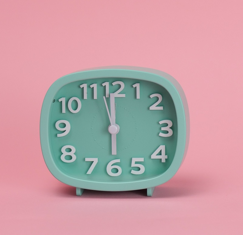 Sleep at consistent hours