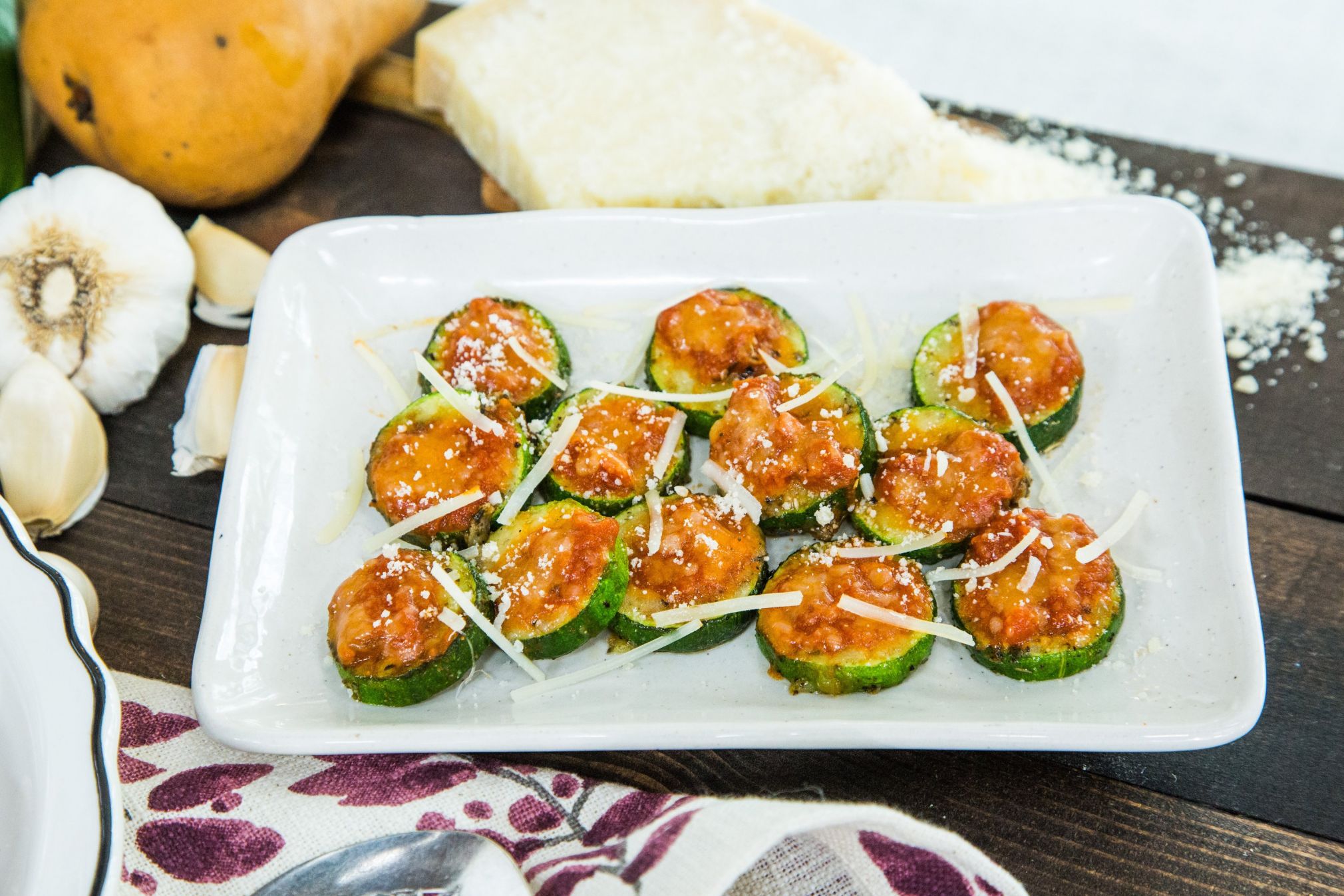 Zucchini bites are delicious healthier snacks to try