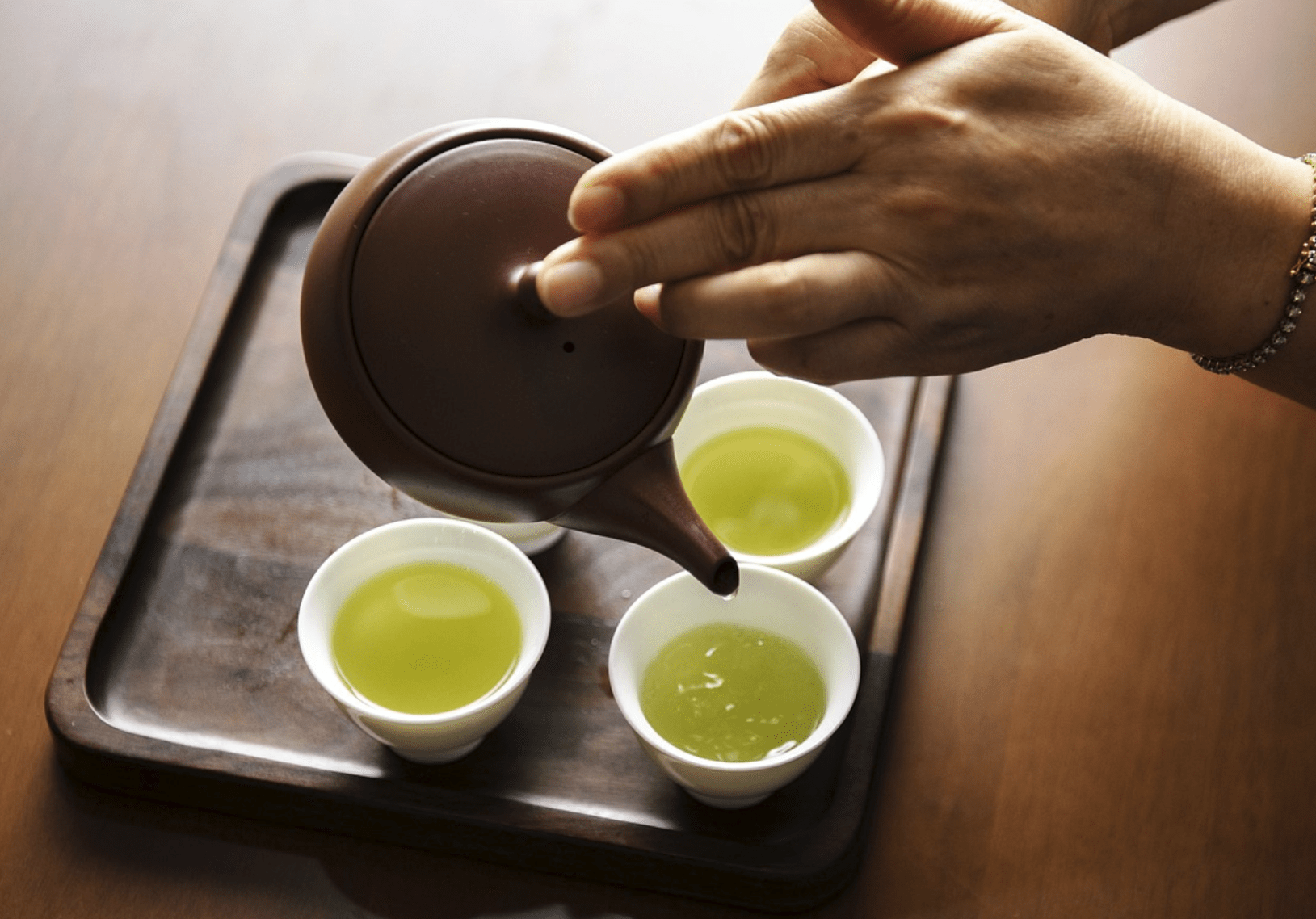 Pick unsweetened green tea for all of the health benefits with none of the added sugar.