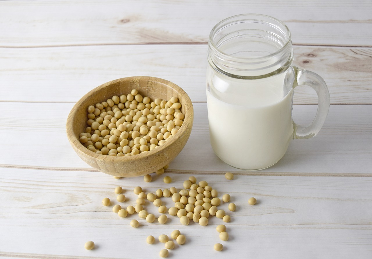 Soy milk is delicious and also a good source of protein in your diet.