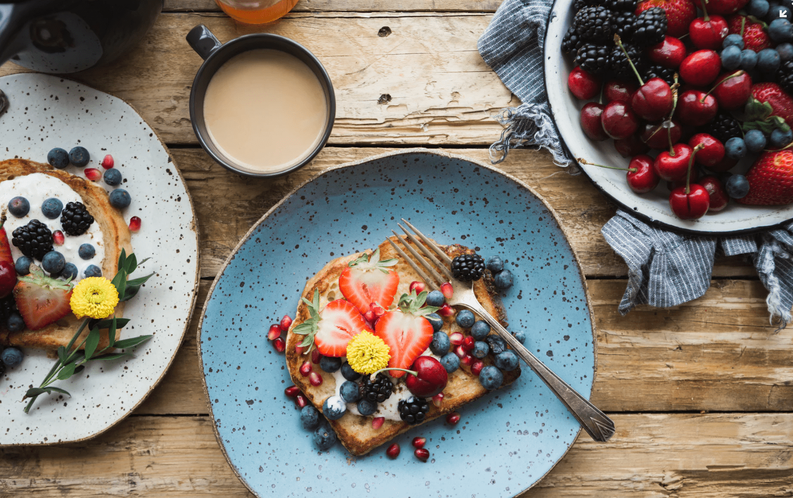 Berries are a great superfood that add sweetness to dishes with little guilt.