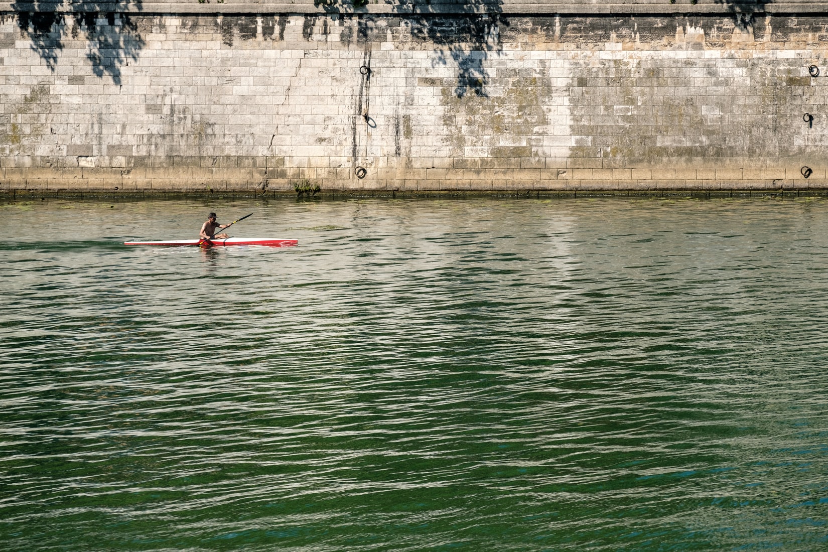 Rowing works out many different parts of your body, and keeps impact on your joints low.