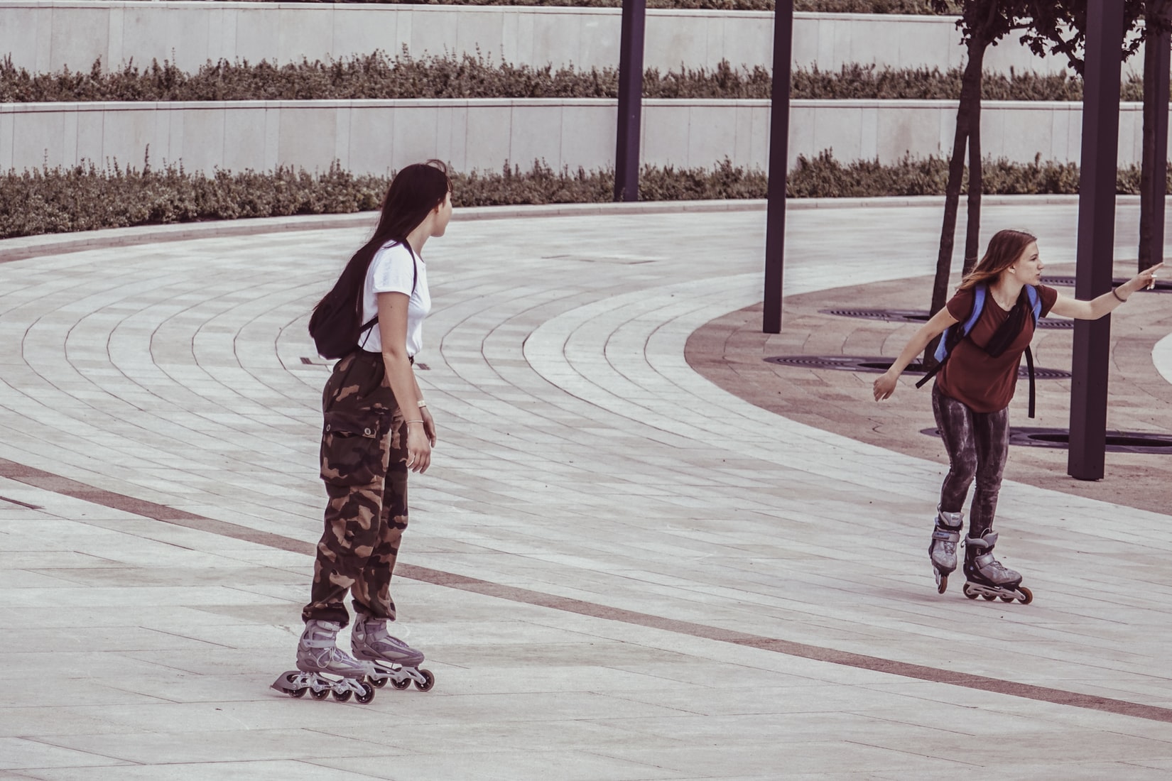 Rollerblading is a fun low-impact exercise, that will get your heart racing.