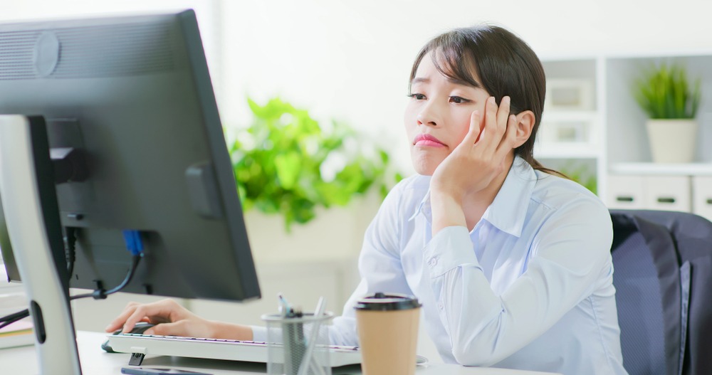 Resting your hand on your face may cause acne and pimples.