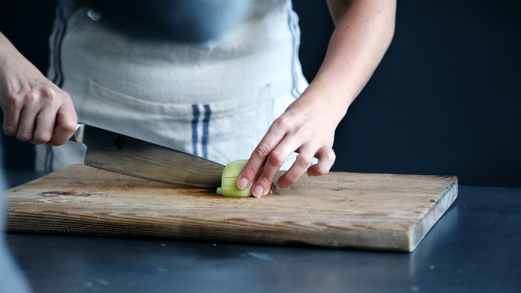 Make sure your cutting board is cleaned regularly to prevent cross-contamination.