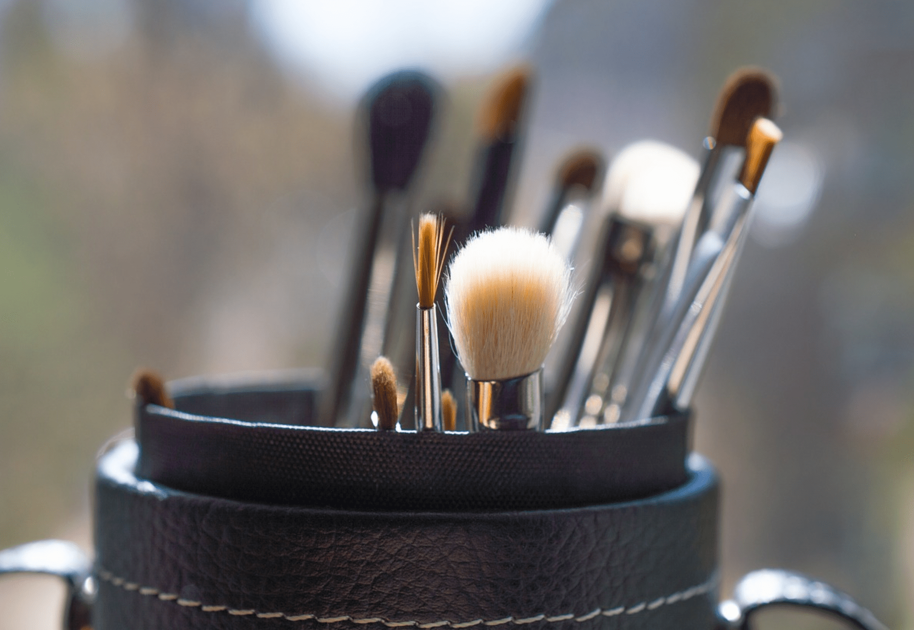 Clean your make-up brushes regularly to prevent build up of germs.