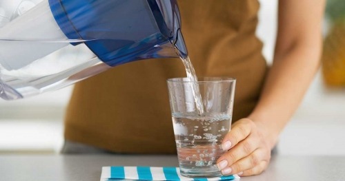 Drink at least eight glasses of water