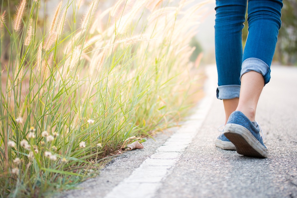 Going for walks can help to control your food cravings.