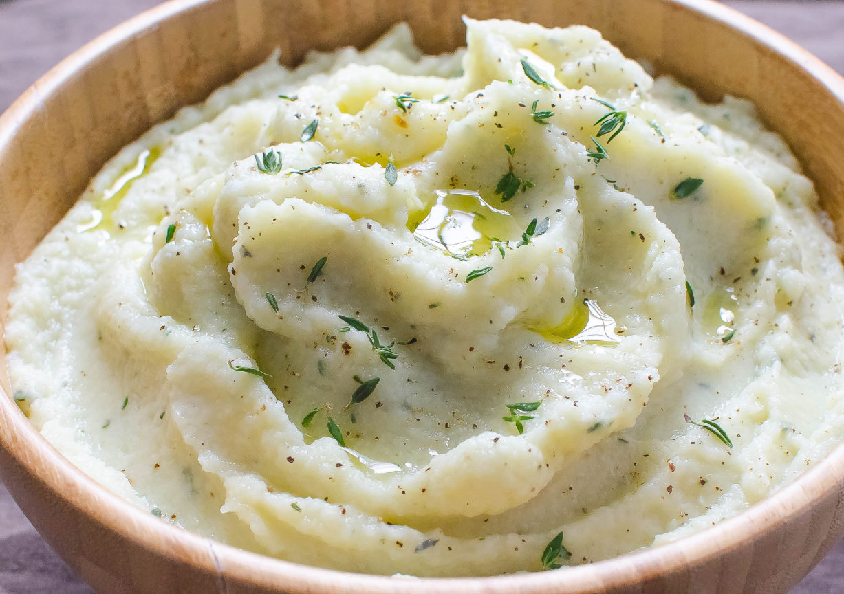 Try making cauliflower mash as a healthier alternative to a staple on your plate.