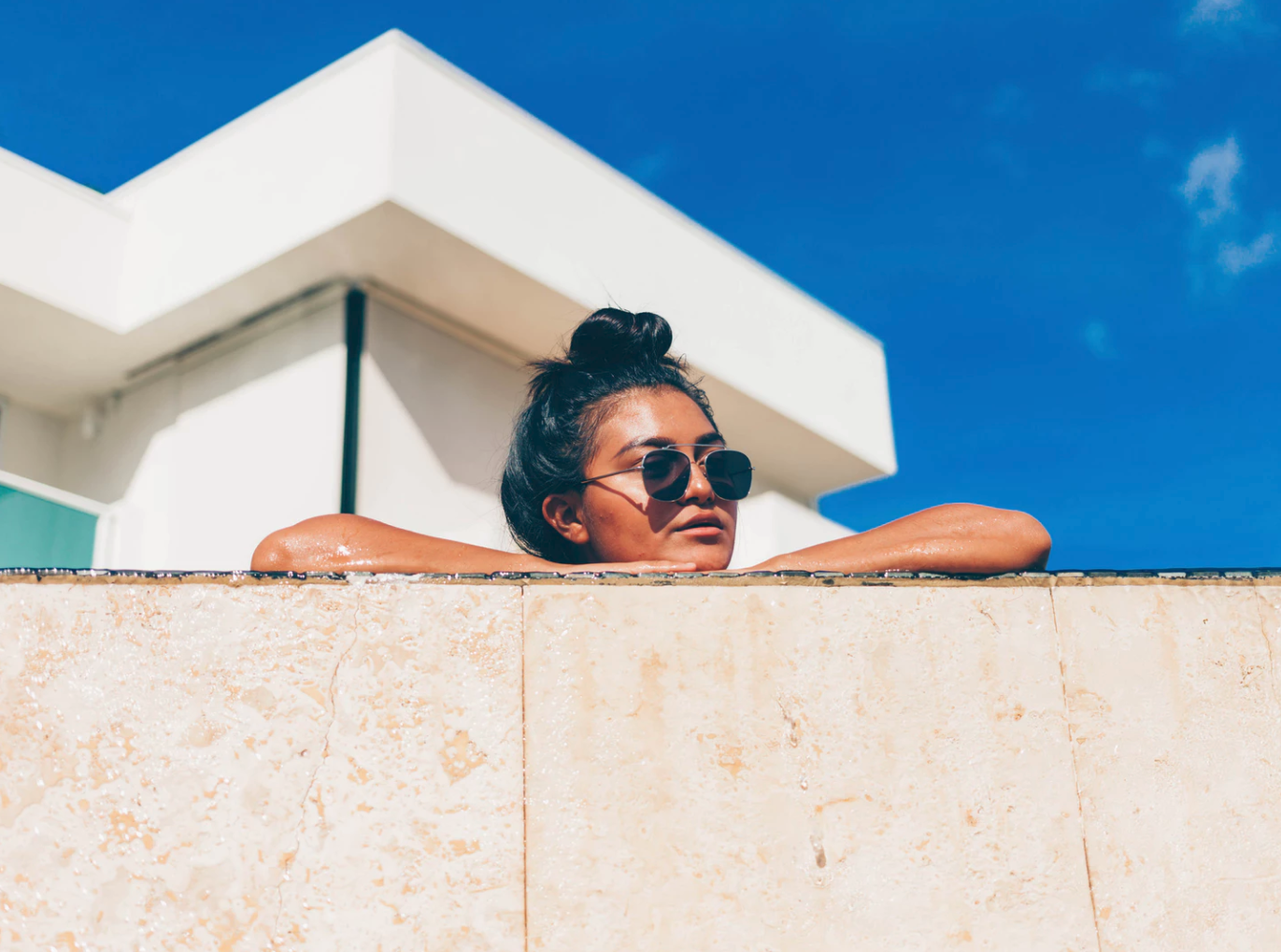 Remember to protect your skin from the sun, especially if you're going out to the beach.