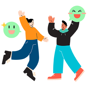 3. We think and act positively and inspire others with our optimism